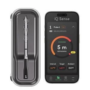 CHEF iQ Sense | Smart Wireless Meat Thermometer | Ultra-Thin Probe